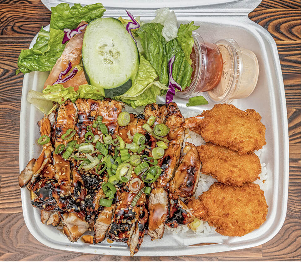 Image of Chicken and Shrimp Teriyaki Bowl